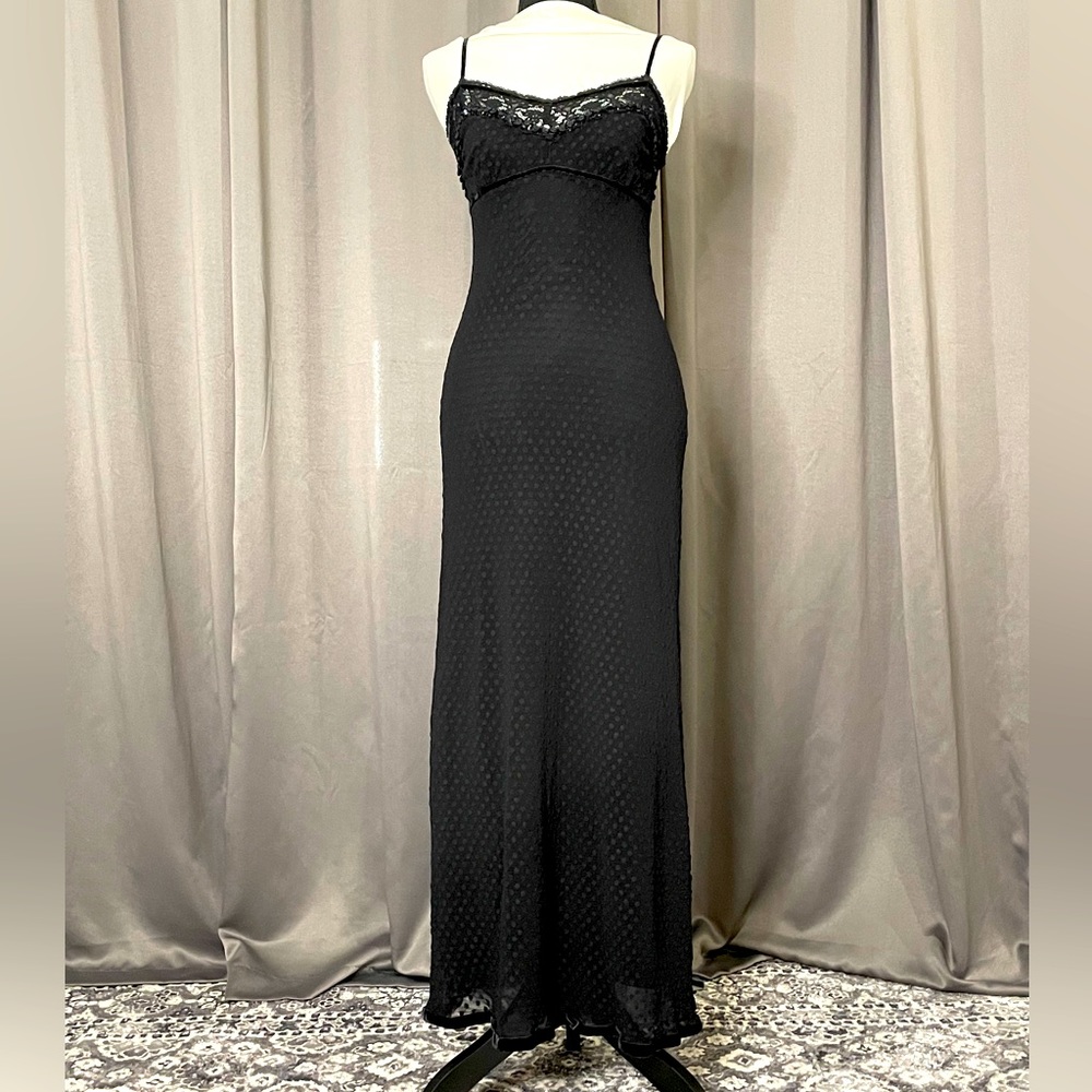 RARE MINT Betsey Johnson Authentic Vintage 90's Maxi Dress